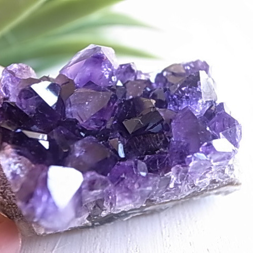 ウルグアイ産アメジスト クラスター 高品質 64g 天然石 宙と