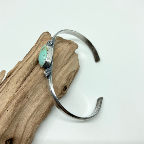 カンピトス ターコイズ トルコ石 シルバーバングル ブレスレット