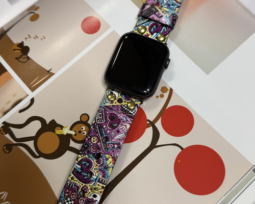 Applewatch Apple 時計 腕時計 美品 3,800円（送料無料） 世界に一つだけのデザイン 複製は作りません 牛革