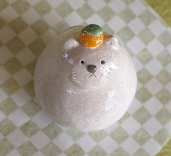 ニャンコの鏡餅風置物 9枚目の画像