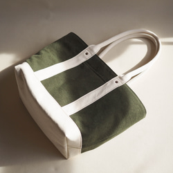 ＊受注制作＊色合わせお好み　しかくトート carre(カレ) 6枚目の画像