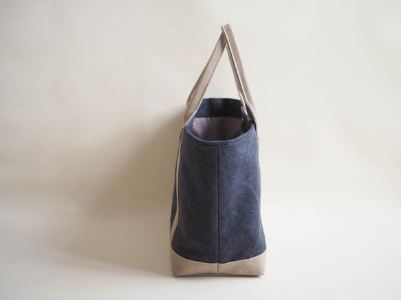 ＊受注制作＊色合わせお好み　しかくトート carre(カレ) 8枚目の画像