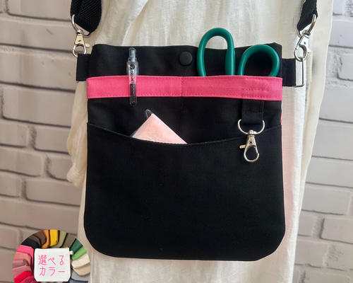 大きめ オーガナイザー 大人の移動ポケット スマホショルダー