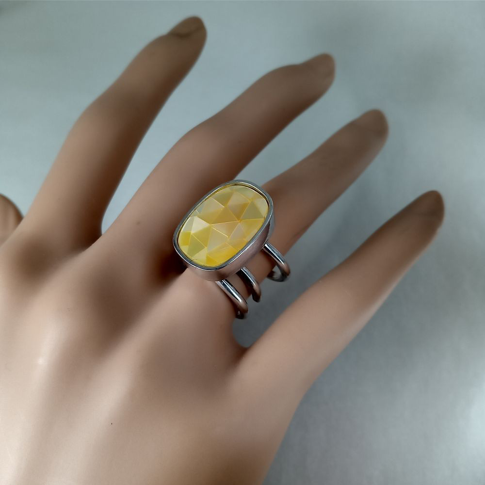 silverリング「モザイクシェル」