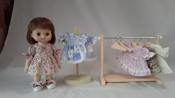 ゆゆ様＊Jiji＊ハンドメイド 飾り棚 3点＊kyo＊ドール ハンガーラック ゆゆ様＊Jiji＊ハンドメイド 飾り棚 3点＊kyo＊ドール ハンガー