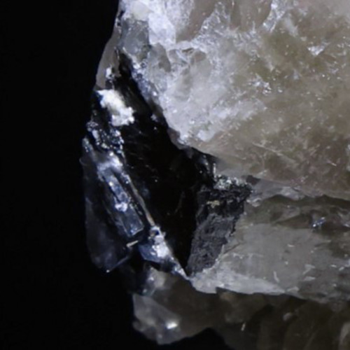 貴重共生インテリア☆ スモーキークォーツ ウルフラマイト（Wolframite