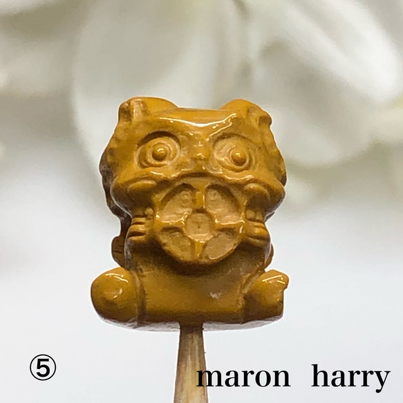 呑金獣パーツ⑤竪穴貫通•*¨*•.¸¸♬ 天然石 MARON HARRY 通販