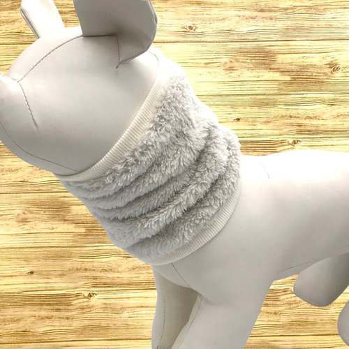 わんこスヌードつけ襟マフラーハンドメイド犬服