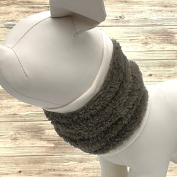 スヌード モコモコ 犬用 マフラー 名入れ 小型犬 中型犬 大型犬 名前