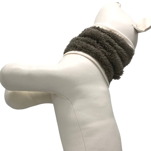 スヌード モコモコ 犬用 マフラー 名入れ 小型犬 中型犬 大型犬 名前