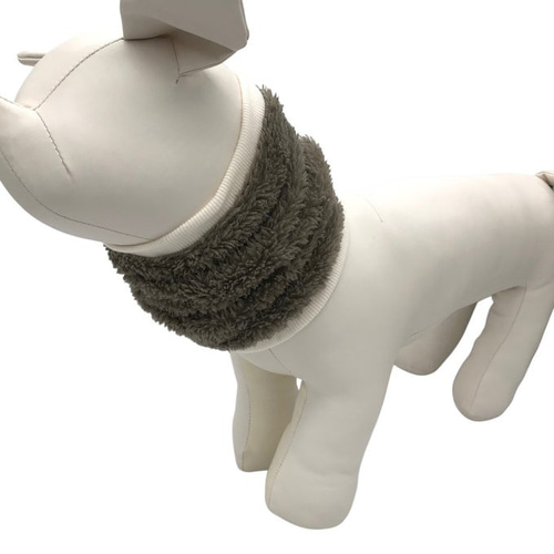 スヌード モコモコ 犬用 マフラー 名入れ 小型犬 中型犬 大型犬 名前