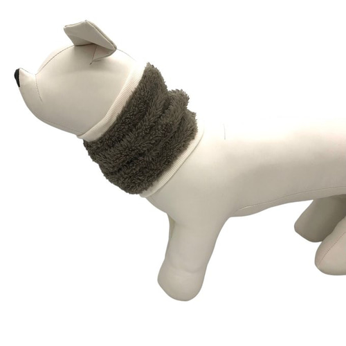 スヌード モコモコ 犬用 マフラー 名入れ 小型犬 中型犬 大型犬 名前