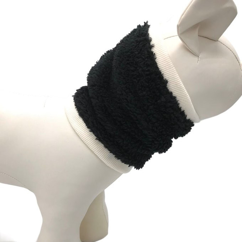 スヌード モコモコ 犬用 マフラー 名入れ 小型犬 中型犬 大型犬 名前