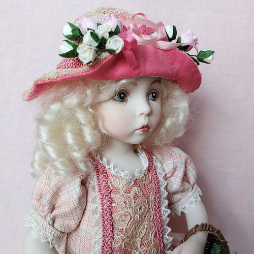 ビスクドール ワンピース ビスクドール ブリュ ストライプワンピース