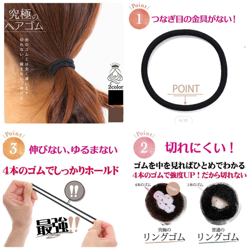 アラン模様のリボンヘアゴム୨୧くすみピンク ヘアゴム asumi 通販
