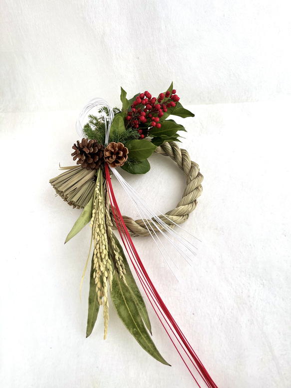 しめ縄リース 　No.2 しめ縄リース No.2