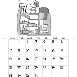 どうぶつカレンダー2025 7枚目の画像