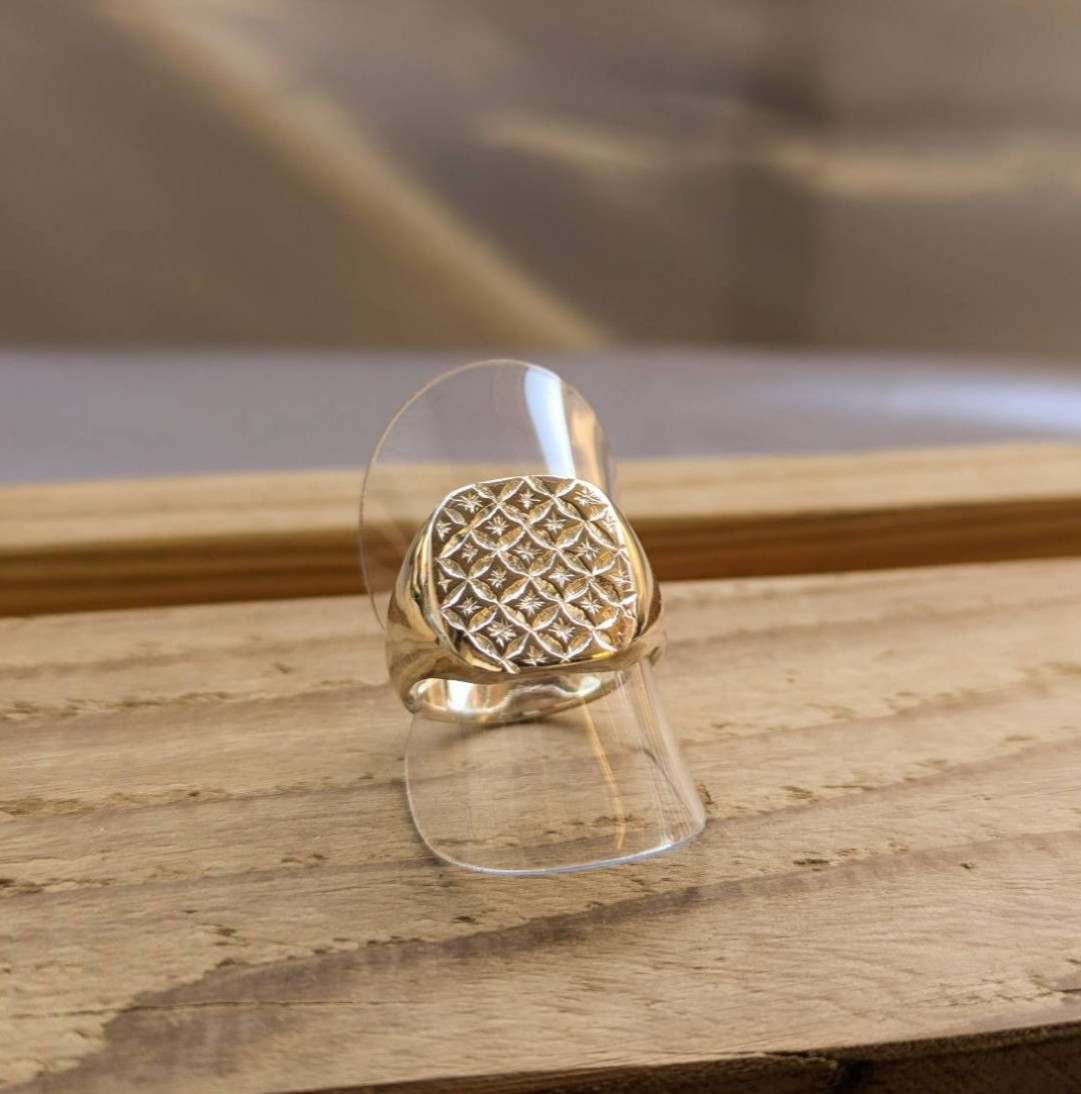 大印台（七宝柄）鏡面仕上げ