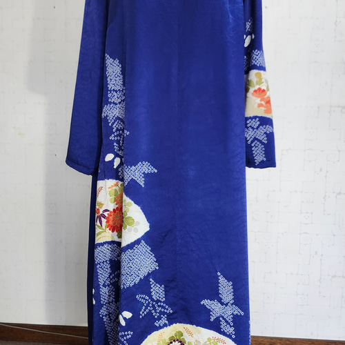 着物リメイク：ロングワンピース 着物リメイク ロングワンピース ワンピース hiro 通販 18623858