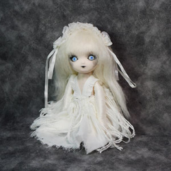 白ゴス・ビスクドール・創作人形 3枚目の画像