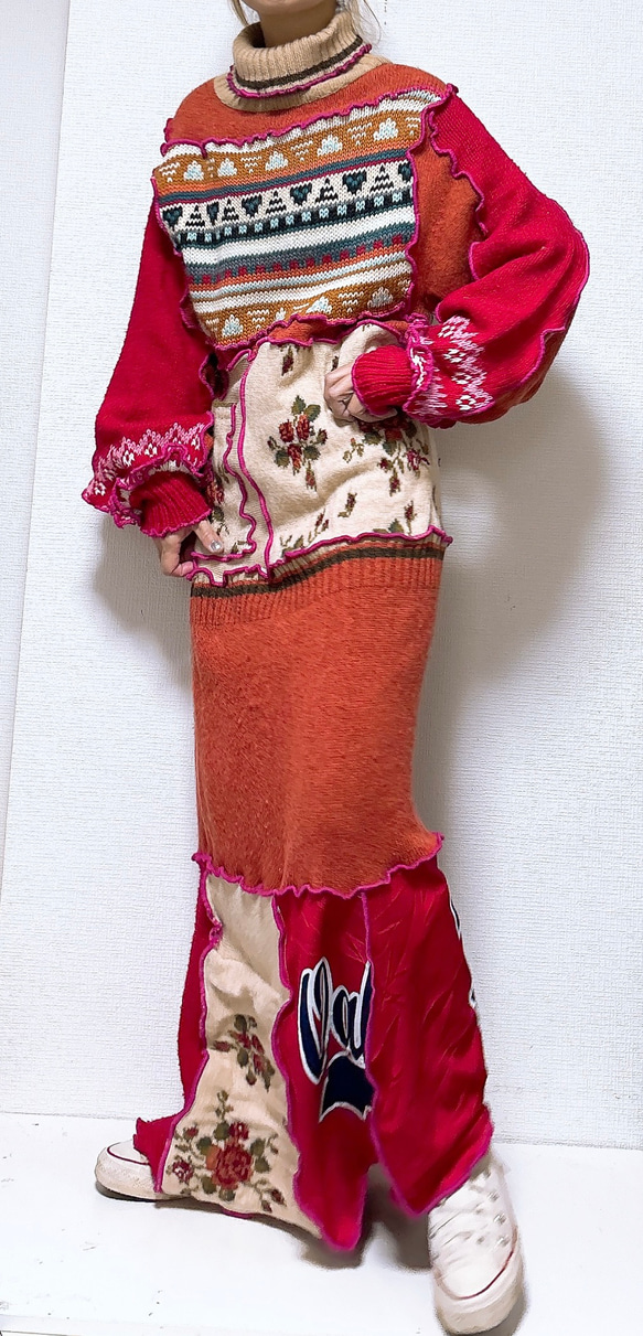 リメイクニットワンピ ワンピース Concept store 通販 18624471