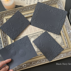 エンボスXmasカードセット 4枚目の画像