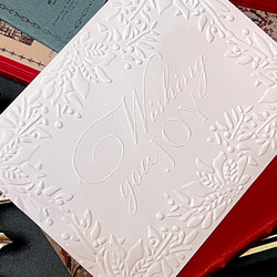 エンボスXmasカードセット 9枚目の画像