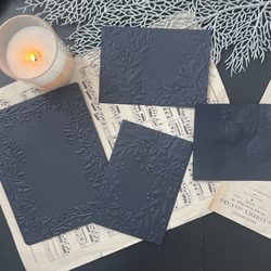 エンボスXmasカードセット 6枚目の画像