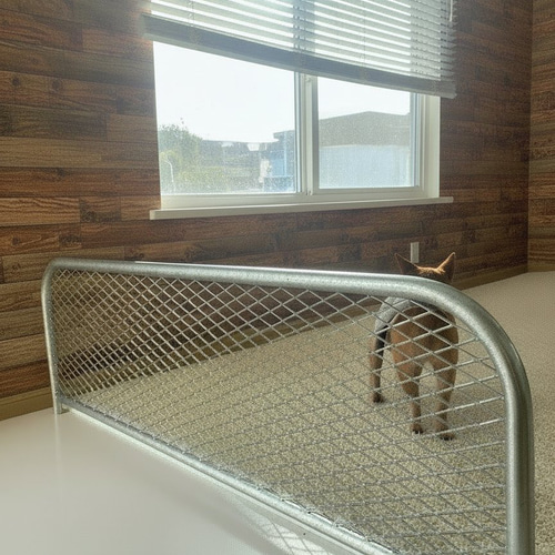 ワンちゃんの脱走防止に!!アメリカンフェンス風 1200×400バリケード