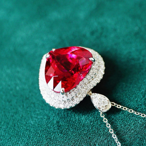 Merry Christmas」 K18天然ルベライトトルマリンダイヤモンド10月