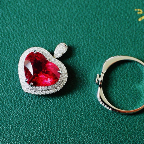 定価5.7万★UPALA天然石ルベライトトルマリン×K18リング★ 051663-5.jpg