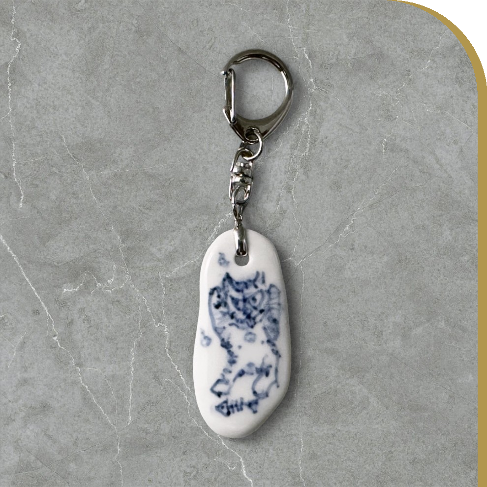 化け猫 キーホルダー