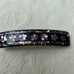 螺鈿　バレッタ raden_barrette_dragonfly-
