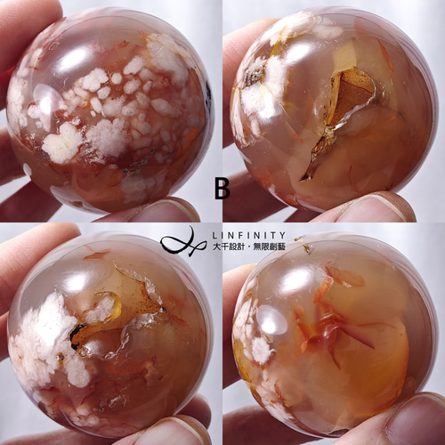 ✨宝石製品50％オフ ✨希少な桜瑪瑙マイクロジオード、富と繁栄