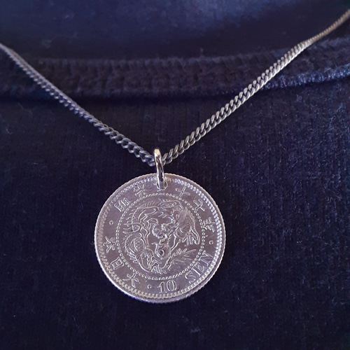 ◇アメリカ 銀貨 1926年 カットコインネックレス ◇アメリカ 銀貨 1926年 カットコインネックレス ◇アメリカ