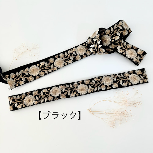 nelia wears ༶ 花柄刺繍ドレス×リボンヘアクリップ୨୧ nelia wears】花柄刺繍ドレス×リボンヘアクリップ୨୧ ワンピース