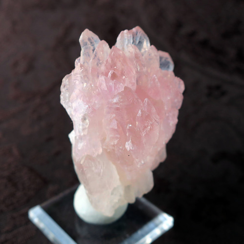 一点物】ローズクォーツ クラスター フラワー 181.00ct｜原石・鉱物