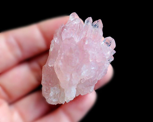 一点物】ローズクォーツ クラスター フラワー 181.00ct｜原石・鉱物