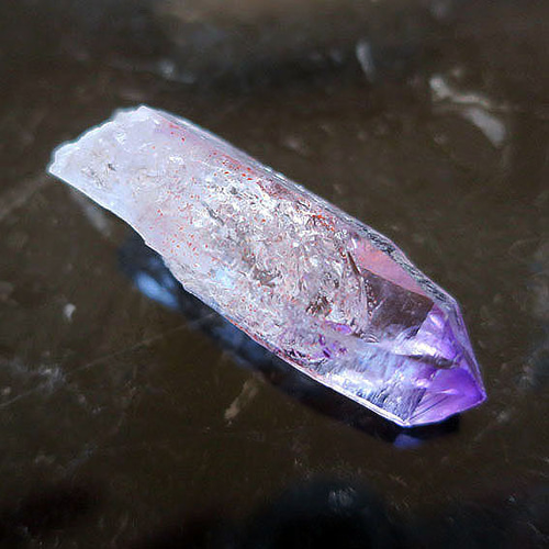 一点物】ベラクルスアメジスト レピドライト ポイント｜原石・鉱物