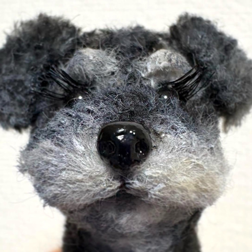 シュナウザー アートドール 作家さん