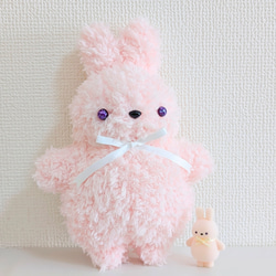 【ハンドメイド】ユメミルBunny　ぬいぐるみ(いちごみるく) ハンドメイド】ユメミルBunny ぬいぐるみ(いちごみるく) Amazon