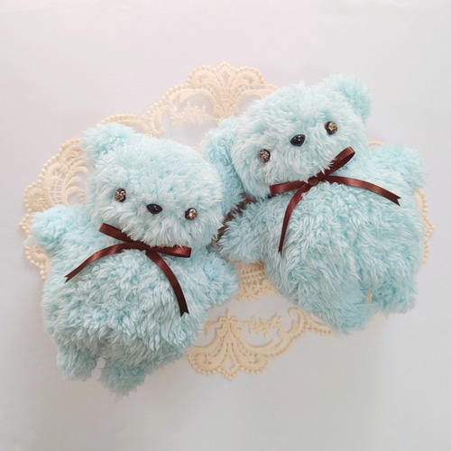 先着順販売】小さめサイズ チョコミントくまnuinui①②