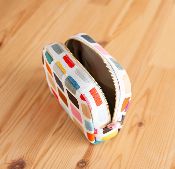 スクエアポーチ／Color Palette 7枚目の画像