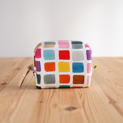 スクエアポーチ／Color Palette 2枚目の画像