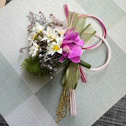 2025オリジナル水引と取り外し2wayスワッグのお正月飾り コンパクト