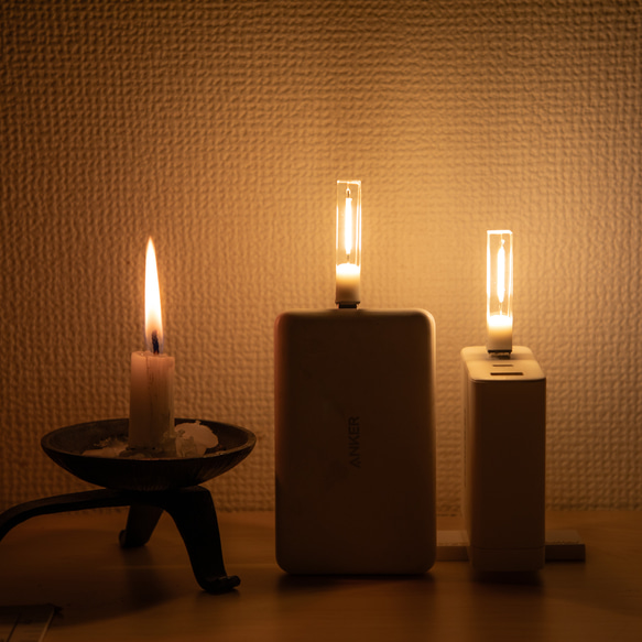 USBキャンドルVol.1「Lumos(ルーモス)」(Type-Cモデル) 2枚目の画像