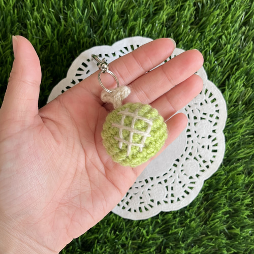 あみぐるみキーホルダー＊ メロン その他アクセサリー ぽん 通販