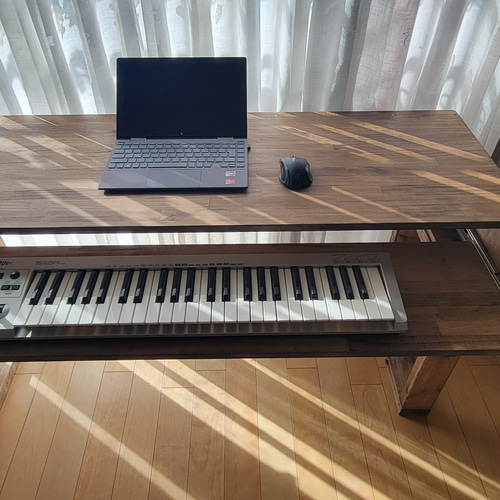 【あられさん】DTMデスクS130-55(300)ウォールナット塗装仕上げ あられさん】DTMデスクS130-55(300)ウォールナット塗装仕上げ