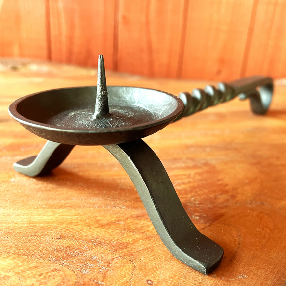 鍛治工房弘光 花あかり　鉄燭台 キャンドルホルダー 和ろうそく　鉄燭台　花器 Amazon｜和ろうそく・燭台 花あかり 鍛冶工房弘光 花入・花器