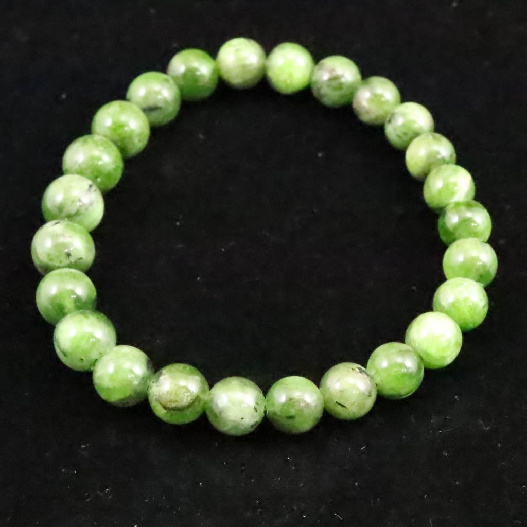 ツァボライトガーネット  5A  7mmブレスレット 16.2ｇ *希少* #31418